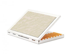 Case for 9 cigarettes - Metal (White/Creme #9)