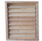 Shutter framewerk, 2 stuks - 50 cm - rvs, rvs kleur