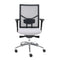 Werkplek Zuidas Mesh Lichtgrijs - Ergonomische Bureaustoel Design (N)EN 1335