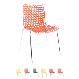 Werkliving Moiré - Vergaderstoel - Eetkamerstoel - Kunststof - Design