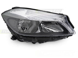 Koplamp rechts - voor Mercedes W176 2012-2018 - TYC - zwart