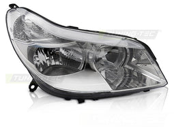 Koplamp rechts - voor CITROEN C5 2004-2008 - TYC - chroom