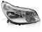 Koplamp rechts - voor CITROEN C5 2004-2008 - TYC - chroom