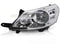 Koplamp links - voor CITROEN Jumpy / PEUGEOT Expert / FIAT Scudo 2007-2016 - chroom