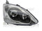 Koplamp rechts - voor Honda Civic 2003-2006 hatchback - TYC - zwart