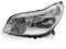 Koplamp links - voor CITROEN C5 2004-2008 - TYC - chroom