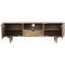 Tv-meubel Home ESPRIT Wit Mangohout 160 x 41 x 55 cm