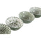 Kommenset Home ESPRIT Wit Groen Porselein Shabby Chic 15 x 15 x 7 cm
