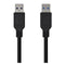 USB-kabel Aisens A105-0446 Zwart 1 m (1 Stuks)