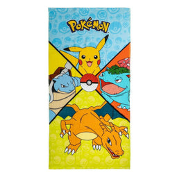 Strandhanddoek Pokémon Multicolour 70 x 140 cm