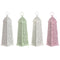 Lykta Home ESPRIT Wit Groen Roze Metaal Aluminium Shabby Chic 13 x 13 x 43 cm (4 Stuks)