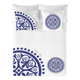 Noorse hoes Klein Geo Devota & Lomba Bed van 150 240 x 220 cm