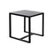 Tafel met twee stoelen Home ESPRIT Zwart Staal 59 x 61,5 x 74 cm