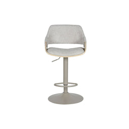 Kruk Home ESPRIT Beige Grijs Natuurlijk 50,5 x 50,5 x 90,5 cm