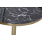 Bijzettafel DKD Home Decor 41 x 41 x 47 cm Zwart Gouden Ijzer