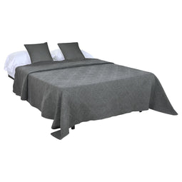Sprei Home ESPRIT Lichtgrijs 240 x 260 cm