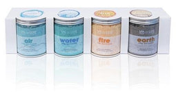 AquaFinesse Spa de Luxe Crystals, badzout voor in spa, per set van 4 geuren