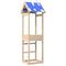 Speeltoren 52,5x46,5x195 cm massief grenenhout