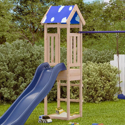 Speeltoren 52,5x46,5x208 cm massief grenenhout