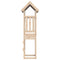 Speeltoren 52,5x46,5x208 cm massief grenenhout