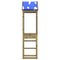 Speeltoren 52,5x46,5x208 cm gempregneerd grenenhout