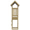 Speeltoren 52,5x46,5x208 cm gempregneerd grenenhout