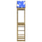 Speeltoren 85x52,5x265 cm gempregneerd grenenhout