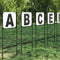 Dressuurletters 8 st staal