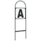 Dressuurletters 8 st staal