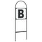 Dressuurletters 8 st staal