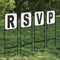 Dressuurletters 4 st staal