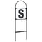 Dressuurletters 4 st staal