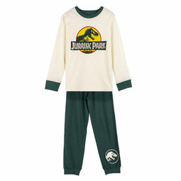 Pyjama Kinderen Jurassic Park Beige Maat 6 Jaar