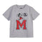 T-Shirt met Korte Mouwen Mickey Mouse Grijs Maat 6 Jaar