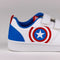 Sportschoenen voor Kinderen The Avengers Velcro Wit Schoenmaat 32