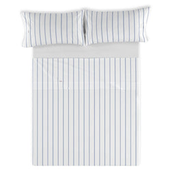 Set beddengoed Alexandra House Living Rita Blauw Bed van 90 3 Onderdelen