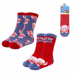 Antislipsokken The Paw Patrol Multicolour 2 Stuks Schoenmaat 23-26