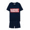 Pyjama Kinderen Marvel Donkerblauw Maat 6 Jaar