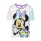T-Shirt met Korte Mouwen voor kinderen Minnie Mouse Donkergroen Multicolour Maat 5 Jaar