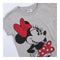 T-Shirt met Korte Mouwen voor kinderen Minnie Mouse Grijs Maat 6 Jaar
