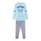 Pyjama Stitch Vrouw Licht Blauw Maat XS