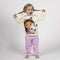 Joggingpak voor baby Gabby's Dollhouse Paars Maat 24 maanden
