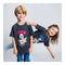 T-Shirt met Korte Mouwen voor kinderen The Mandalorian Zwart Maat 6 Jaar