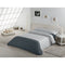 Dekbedovertrek set Alexandra House Living Wit Grijs Bed van 150 3 Onderdelen