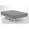 Verstelbaar onderlaken Alexandra House Living Donker grijs 135/140 x 190/200 cm