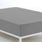 Verstelbaar onderlaken Alexandra House Living Donker grijs 135/140 x 190/200 cm