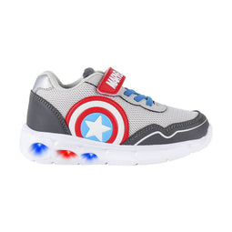 Sportschoenen met LED The Avengers Grijs Schoenmaat 31