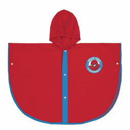 Waterponcho met Kap Spider-Man Rood Maat 3-4 Jaar
