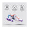 Sportschoenen met LED Minnie Mouse Multicolour Schoenmaat 32