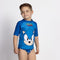 Bad t-shirt Sonic Donkerblauw Maat 3 Jaar